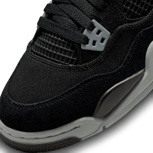 (GS) Air Jordan 4 Retro SE 'Black Canvas' DV0553-006