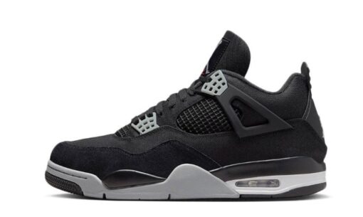 Air Jordan 4 Retro 'Black Canvas' DH7138-006