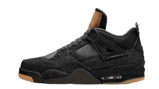 Air Jordan 4 Retro Levis NRG 'Black Levis' AO2571-001