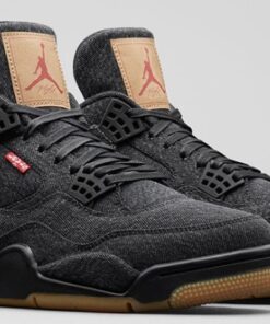 Air Jordan 4 Retro Levis NRG 'Black Levis' AO2571-001