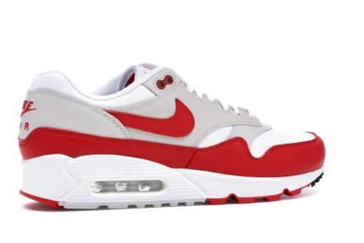 Nike Air Max 90 'White University Red' - AQ1273-100