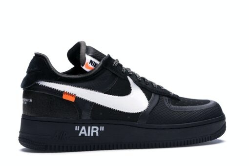 Off-White x Nike Air Force 1 Low 'Black' - AO4606-001