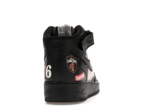 Supreme x Air Force 1 Mid 07 NBA Black - AQ8017-001