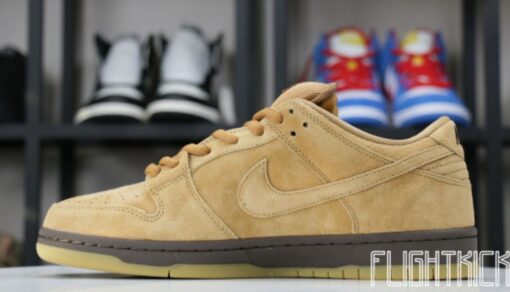 Nike SB Dunk Low Pro 'Wheat Mocha' Iconic Sneaker