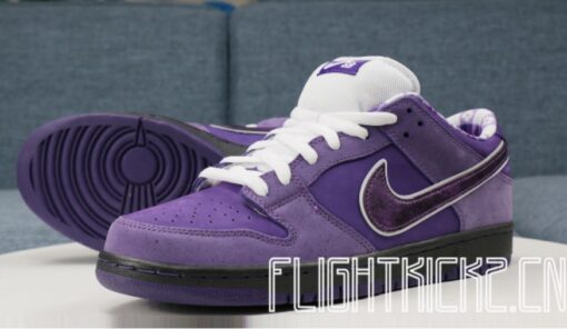 Nike Sb Dunk Low Pro Og Qs Purple Lobster Unfading Sneaker