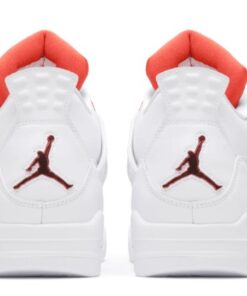 Air Jordan 4 Retro 'Orange Metallic' Unfading Sneaker