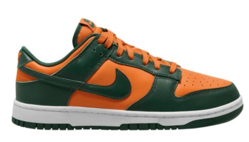 Nike Dunk Low 'Miami Hurricanes' Signature Footwear