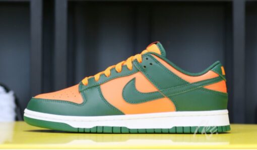 Nike Dunk Low 'Miami Hurricanes' Signature Footwear