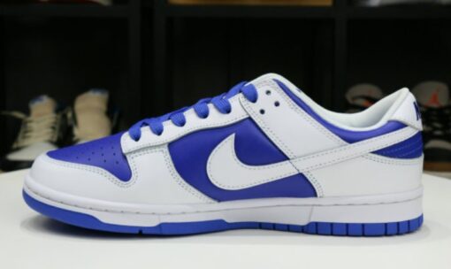 Nike Dunk Low Racer Blue White 2022 Unfading Sneaker