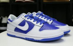 Nike Dunk Low Racer Blue White 2022 Unfading Sneaker