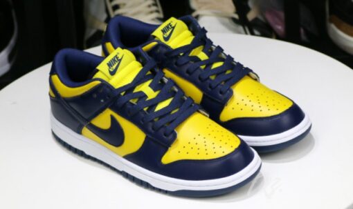 Nike Dunk Low 'Michigan' 2021 Unfading Sneaker