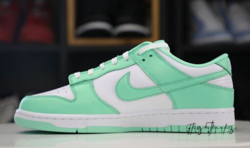 Nike Dunk Low Green Glow 2021 Signature Footwear