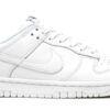 Nike Dunk Low Triple White 2021(W) Unfading Sneaker