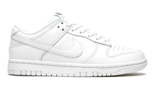 Nike Dunk Low Triple White 2021(W) Unfading Sneaker