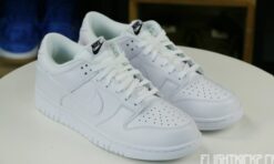 Nike Dunk Low Triple White 2021(W) Unfading Sneaker