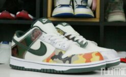 Nike Dunk Low SE Sail Multi-Camo Unfading Sneaker