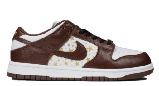 Nike SB Dunk Low Supreme Barkroot Brown Signature Footwear