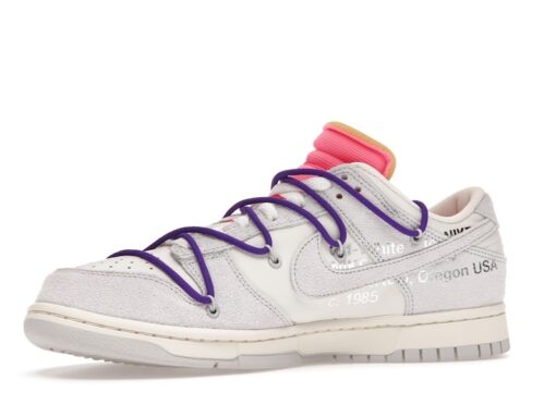 Nike Off-White X Dunk Low ‘Lot 15 Of 50’ – White DJ0950-101