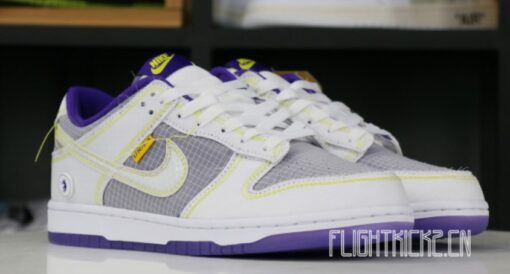 Nike Dunk Low Union Passport Pack Grey Purple Iconic Sneaker