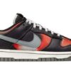 Nike Dunk Low 'Graffiti' Black Red Classic Kicks