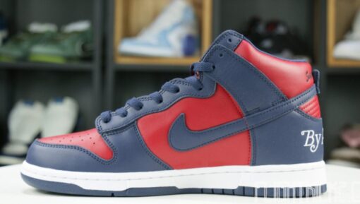 Nike SB Dunk High Supreme By Any Means Navy Unfading Sneaker