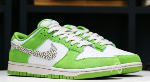 Nike Dunk Low AS Safari Swoosh Chlorophyll Unfading Sneaker