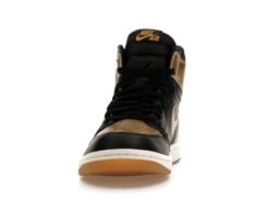 Nike Air Jordan 1 Retro High OG Black Metallic Gold - DZ5485-071