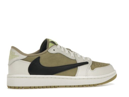 Travis Scott X Air Jordan 1 Low Golf - Neutral Olive - FZ3124-200