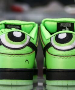 The Powerpuff Girls x Nike Dunk Low Pro SB QS 'Buttercup' Unfading Sneaker