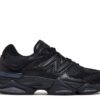 New Balance 9060 Triple Black Leathers - U9060NRI