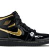 Nike Air Jordan 1 Retro High OG GS 'Black Metallic Gold' - 575441-032