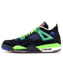 Nike Air Jordan 4 Retro Doernbecher Sneaker – Iconic Blue And Black Colorway 308497-015