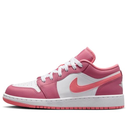 Air Jordan 1 Low Desert Berry Sneakers 553560-616