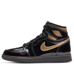 Nike Air Jordan 1 Retro High OG GS 'Black Metallic Gold' - 575441-032