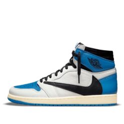 Fragment Design X Travis Scott X Air Jordan 1 Retro High – Black And White DH3227-105