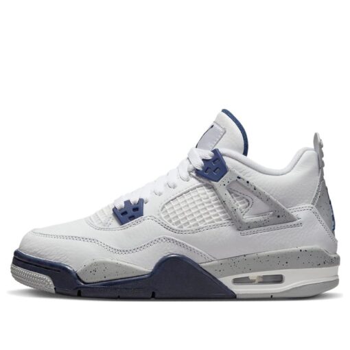 (GS) Air Jordan 4 Retro 'Midnight Navy' 408452-140