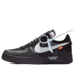 Off-White x Nike Air Force 1 Low 'Black' - AO4606-001