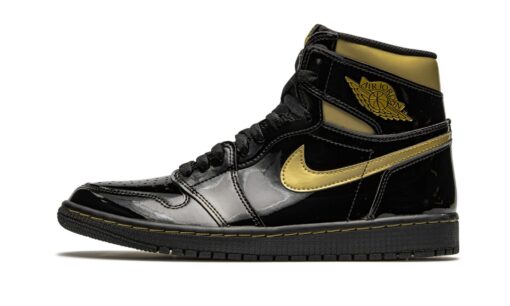 Nike Air Jordan 1 Retro High OG Black Metallic Gold - DZ5485-071