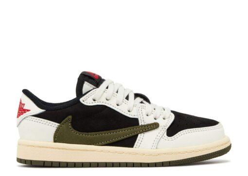 Travis Scott x Air Jordan 1 Retro Low OG SP PS 'Olive' - DZ5909-106