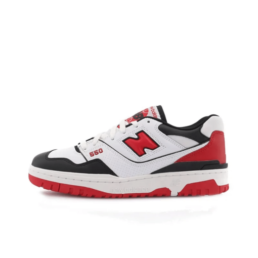 New Balance 550 White Team Red Bb550hr1