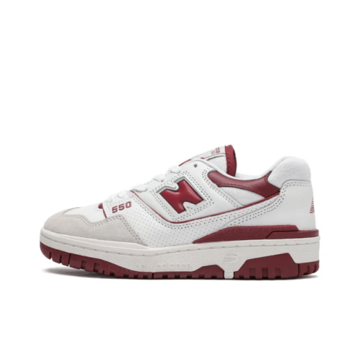 New Balance 550 White Burgundy Bb550li1