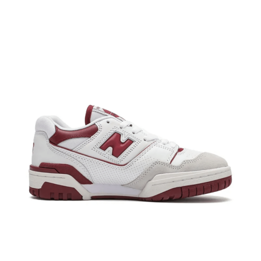 New Balance 550 White Burgundy Bb550li1