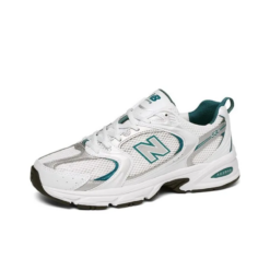 New Balance 530 White Silver Green Mr530ab