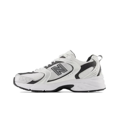 New Balance 530 White Silver Metallic Black Mr530lb