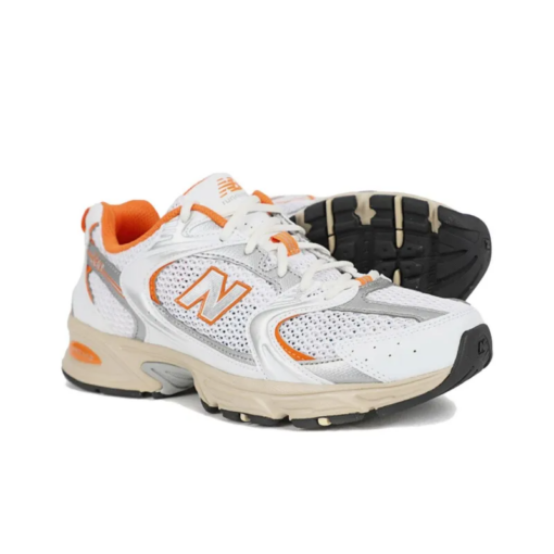 New Balance 530 White Silver Orange Mr530eb