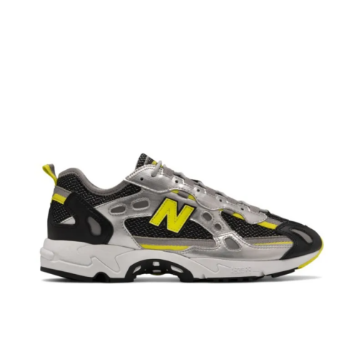 New Balance Nb 827 Lifestyle Shoes Unisex Low-top Black Silver Yellow Ml827xa