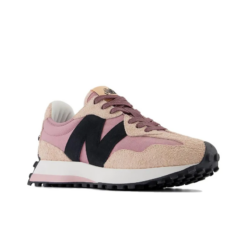 New Balance 327 White Black Pink Ws327we