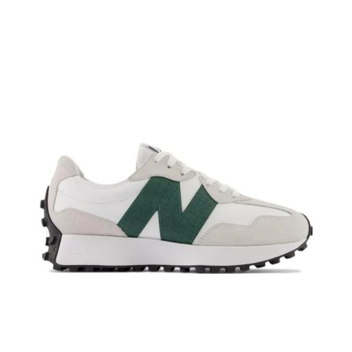 New Balance 327 White Nightwatch Green WS327DC