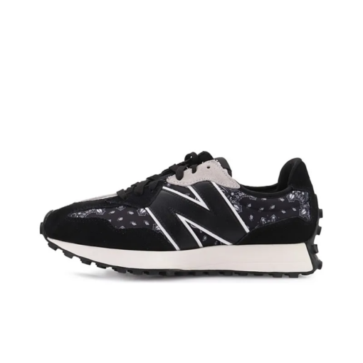 New Balance 327 Black White Paisley MS327DEU