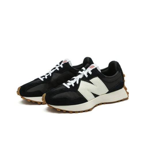 New Balance 327 Black White Gum WS327BL